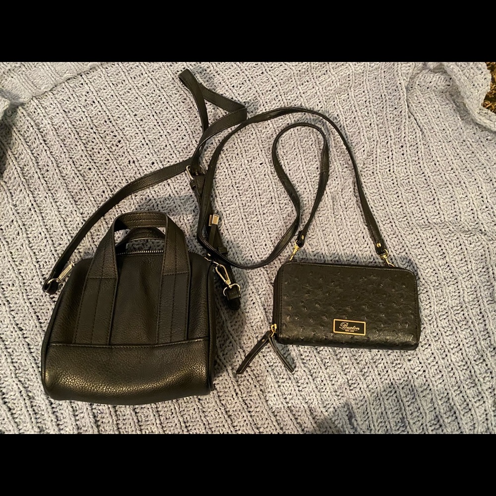 Black crossbody bundle